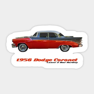 1956 Dodge Coronet Lancer 2 Door Hardtop Sticker